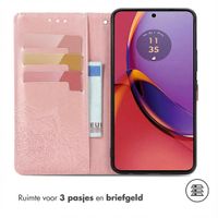 imoshion Mandala Bookcase Motorola Moto G84 - Rosé Goud