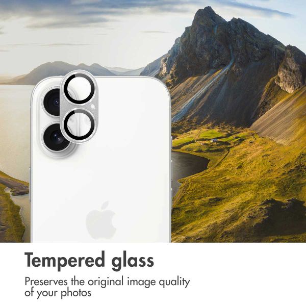 imoshion Camera Protector Glass 2-pack Apple iPhone 17 - Silver