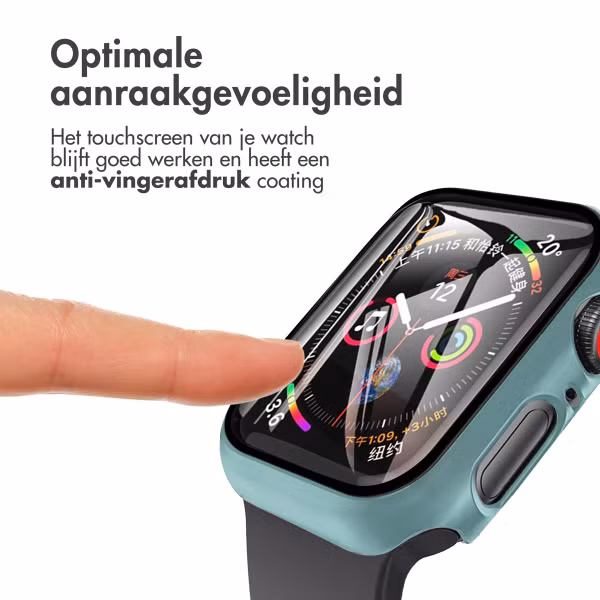 imoshion Full Cover Hardcase Apple Watch 4 / 5 / 6 / SE - 40 mm - Donkergroen