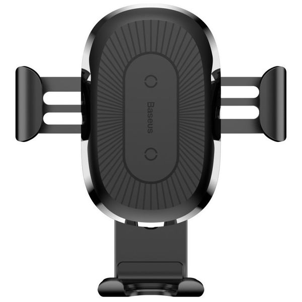 Baseus Wireless Car Charger Gravity Car Mount - Telefoonhouder auto - Draadloze oplader - Dashboard - Zwart