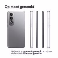 Accezz Clear Backcover OnePlus Nord CE 4 - Transparant