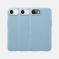 imoshion Texture Backcover Apple iPhone 17e / 16e - Lichtblauw