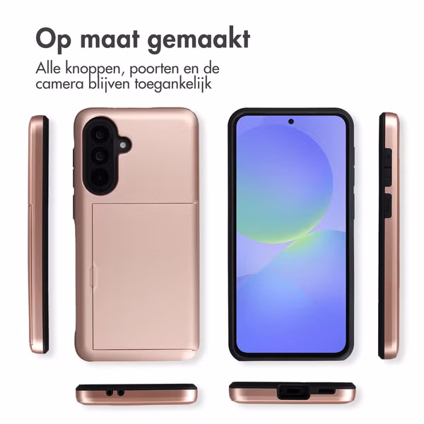imoshion Backcover met pasjeshouder Samsung Galaxy A37 (5G) - Rose Gold