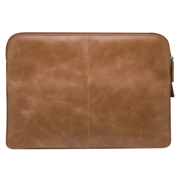 dbramante1928 Skagen Pro+ Sleeve - Laptop hoes 13 inch - Echt leer - MacBook Pro 13 inch / Air 13 inch - Tan