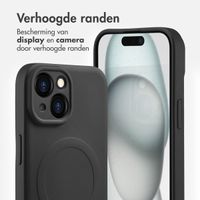 imoshion Color Backcover met MagSafe Apple iPhone 15 - Zwart