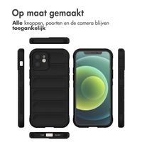 imoshion EasyGrip Backcover iPhone 12 - Zwart