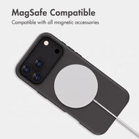 imoshion Color Backcover with Thin MagSafe Ring Apple iPhone 18 Pro Max / 17 Pro Max - Black
