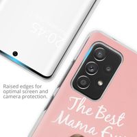 Ontwerp je eigen Clear Case Samsung Galaxy A72 - Transparant