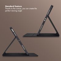 Selencia Riva Bookcase Apple iPad Air 11 inch (2026) M4 / (2025) M3 / (2024) M2 / Air 5 (2022) / Air 4 (2020) - Black