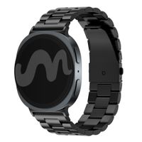 imoshion Stalen bandje Samsung Galaxy Watch 9 (40/44mm) / Watch 8 (40/44mm) / Classic (46mm) - Zwart