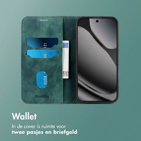 imoshion Slim Bookcase Google Pixel 10 Pro XL - Groen