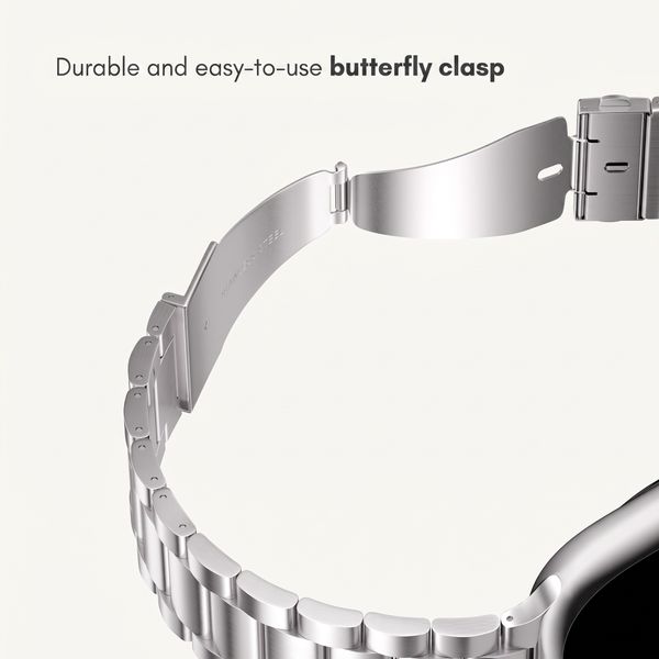 imoshion Steel strap Apple Watch | 44/45/46/49 mm - Silver