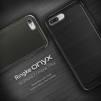 Ringke Onyx Backcover voor iPhone SE (2022 / 2020) / 8 / 7 - Zwart