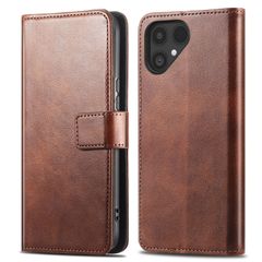 imoshion Luxe Bookcase Fairphone 6 / 6+ - Donkerbruin