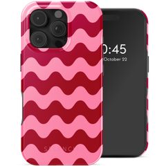 Selencia Vivid Tough Backcover met MagSafe iPhone 16 Pro - Wave Vibes Lipstick