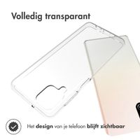 Accezz Clear Backcover Samsung Galaxy A12 - Transparant