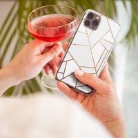 imoshion Design hoesje iPhone 11 - Grafisch Koper / Wit