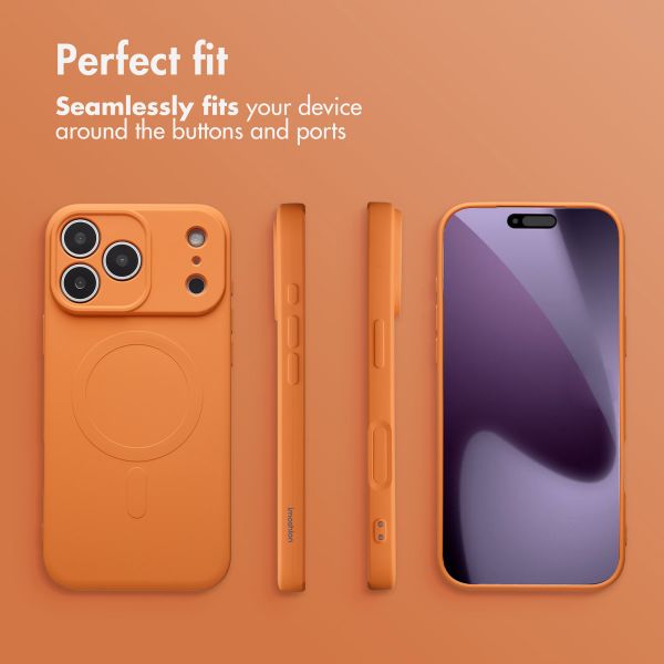 imoshion Colour Back Cover with MagSafe Apple iPhone 17 Pro Max - Orange