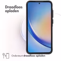 imoshion Rugged Hybrid Case Samsung Galaxy A55 - Zwart