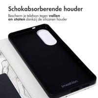 imoshion Design Bookcase Samsung Galaxy S25 Edge - Sandy Marble