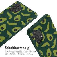 imoshion Siliconen design hoesje met koord Samsung Galaxy A32 (4G) - Avocado Green