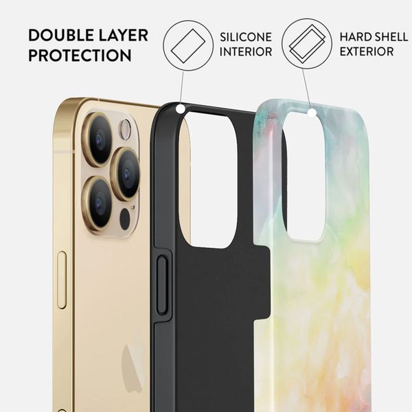 Burga Tough Backcover iPhone 14 Pro Max - New Flame Rainbow