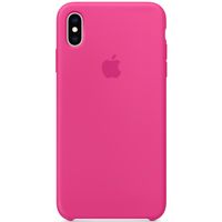 Apple Silicone Backcover Apple iPhone Xs Max - Dragon Fruit