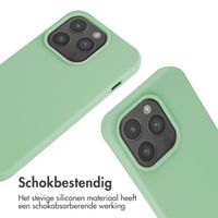 imoshion Siliconen hoesje met koord Apple iPhone 15 Pro - Groen