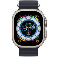 Apple Ocean Band Apple Watch Series 1-10 / SE / Ultra (2) - 42/44/45/46/49 mm - Midnight