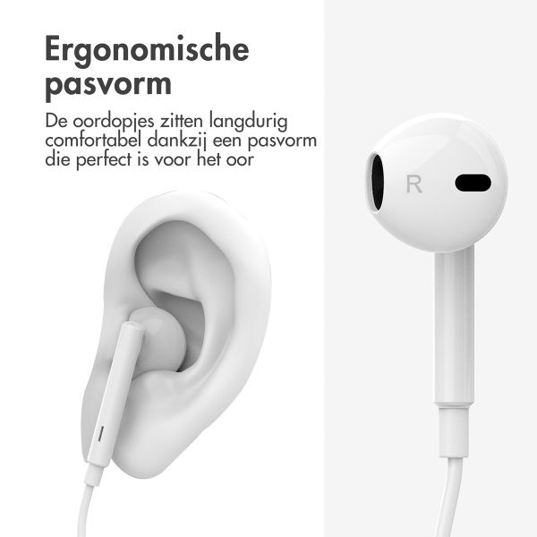 imoshion Oordopjes - Bedrade oordopjes - USB-C aansluiting - Wit