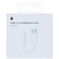 Apple USB-C naar 3,5 mm Jack audio aansluiting adapter - Wit