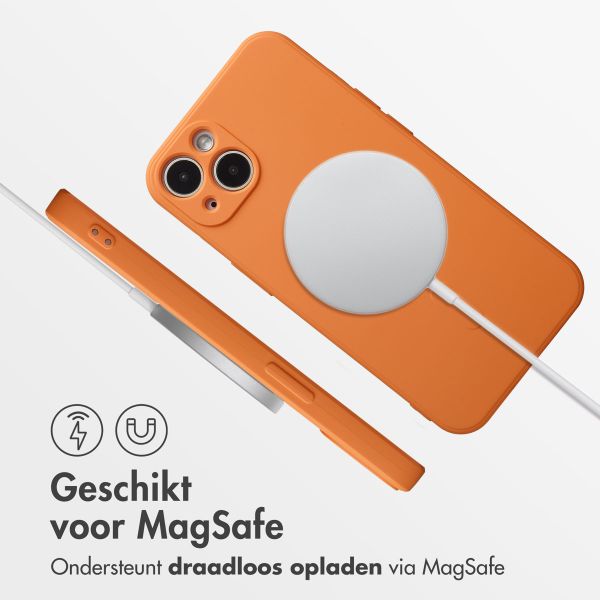 imoshion Color Backcover met MagSafe Apple iPhone 14 - Neon Orange