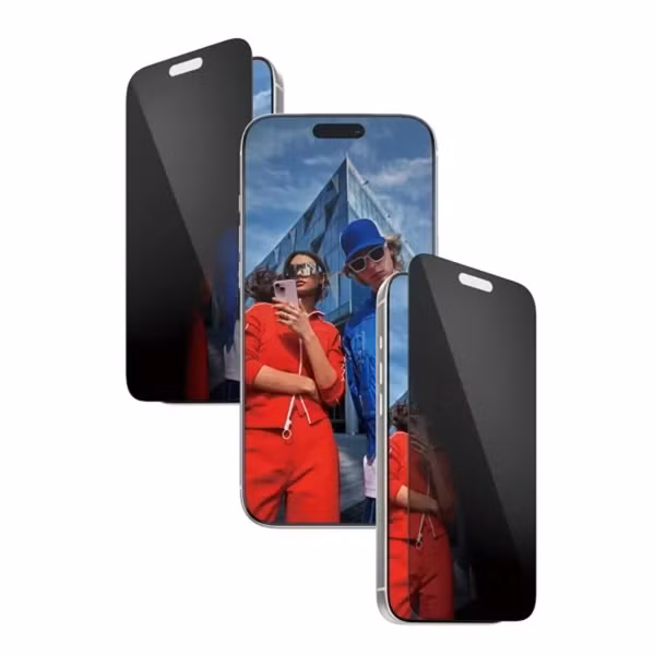 PanzerGlass Privacy Ultra-Wide Fit Anti-Bacterial Screenprotector incl. applicator Apple iPhone 17 Pro Max