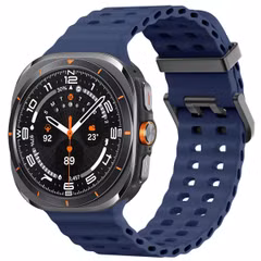 imoshion Ocean Strap Siliconen Samsung Galaxy Watch Ultra (2024/2025) - Midnight Blue