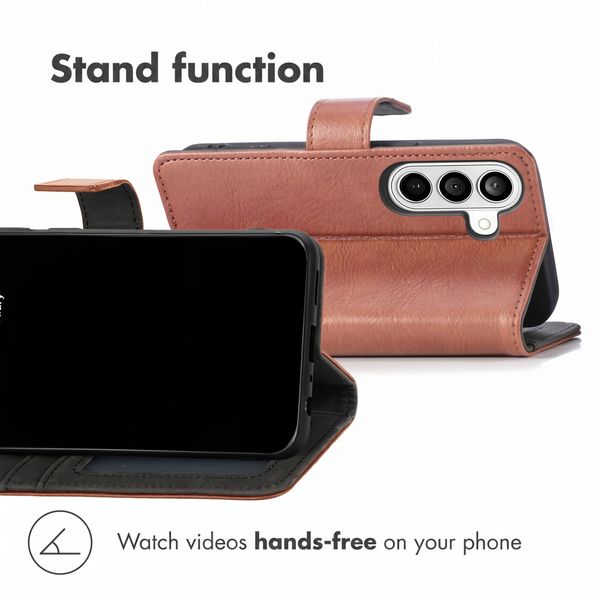imoshion Luxury Bookcase Samsung Galaxy A27 (5G) - Brown