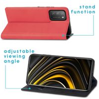 imoshion Slim Folio Bookcase Xiaomi Poco M3 - Rood