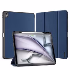 Dux Ducis Domo Bookcase Apple iPad Air 13 inch (2025) M3 / (2024) M2 - Donkerblauw