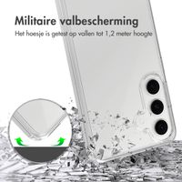 Accezz Xtreme Impact Backcover Samsung Galaxy S25 FE - Transparant