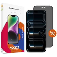 Accezz Gehard Glas Privacy Screenprotector Apple iPhone 18 Pro Max