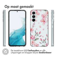 imoshion Design hoesje Samsung Galaxy A54 (5G) - Bloem - Roze