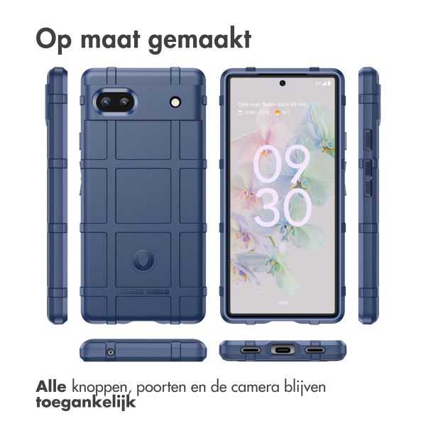 imoshion Rugged Shield Backcover Google Pixel 6a - Donkerblauw