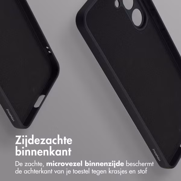 imoshion Color Backcover met MagSafe Samsung Galaxy S25 FE - Zwart