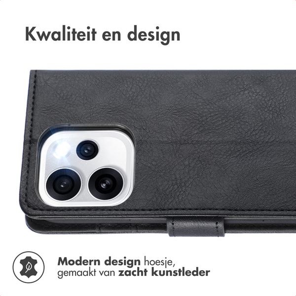 imoshion Luxe Bookcase Oppo Reno15 Pro (5G) - Zwart