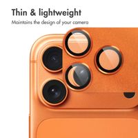 imoshion Camera Protector Glass 2-pack Apple iPhone 17 Pro - Cosmic Orange
