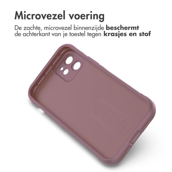 imoshion EasyGrip Backcover iPhone 12 - Paars