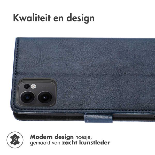 imoshion Luxe Bookcase Oppo Reno 13 F (5G) - Donkerblauw
