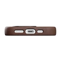 Woodcessories Bio Leather Case MagSafe iPhone 15 Pro Max - Bruin