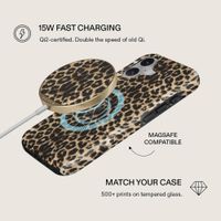 Burga Wireless Magnetic Charger - MagSafe and Qi2 - Player / Gold