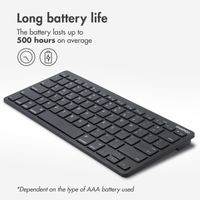 imoshion Wireless Bluetooth Keyboard - Wireless Keyboard - QWERTY - Black