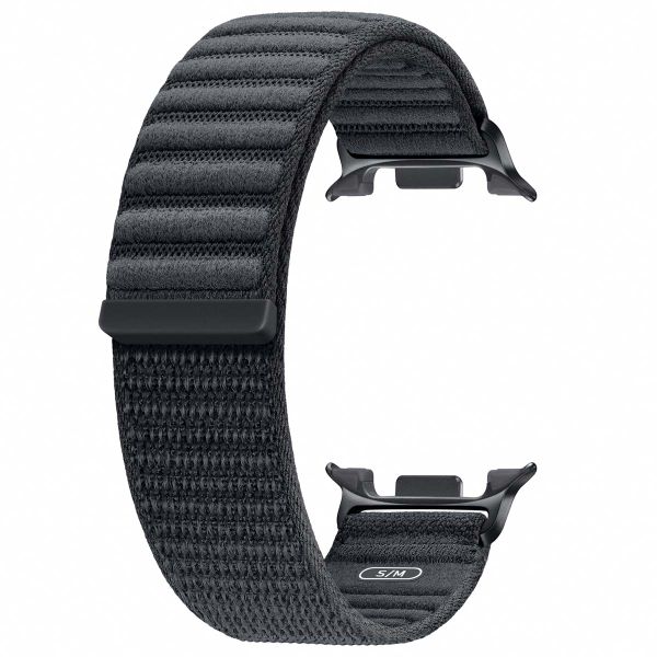 Samsung Originele Fabric Band Samsung Galaxy Watch 8 (40/44mm) / Classic (46mm) - S/M - Graphite